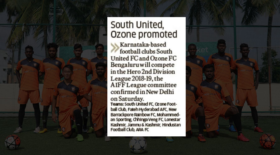 You are currently viewing South United Ozone Promoted