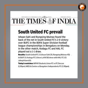 Read more about the article Times of India – 17 October 2023