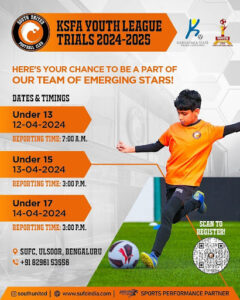 Read more about the article Inviting Players to Participate in our Elite Youth Team Trials in Bangalore!