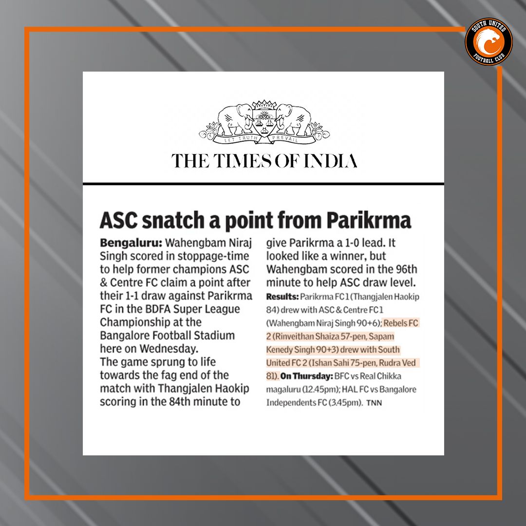 Read more about the article Times of India – 10th October 2024