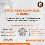 Get Set for the SUFC Winter Camp 2024 in Bengaluru and Pune